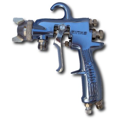 Binks 2100 Spray Gun with 66SS Fluid Nozzle and 66SD Air Cap